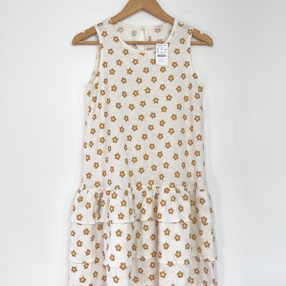 NWT J. Crew Girls Floral Tiered Spring Dress XL 12 14 - Picture 2 of 9